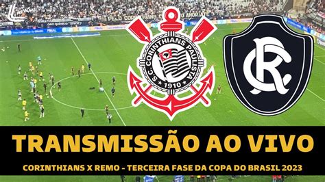 transmissão ao vivo corinthians hoje